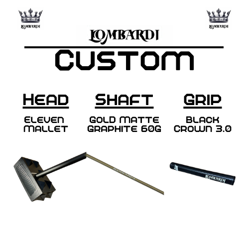 Lombardi Golf Custom Eleven Mallet Golf Putter