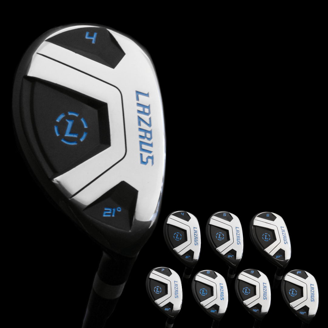 Lazrus Golf LAZ1 Hybrids (SILVER/BLACK)