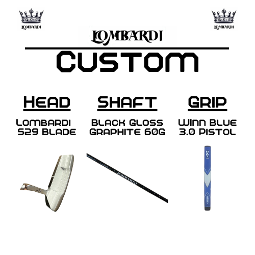 Lombardi Golf Custom 529 Blade Golf Putter