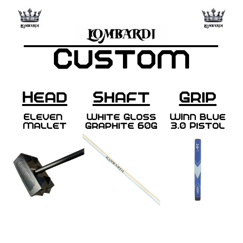 Lombardi Golf Custom Eleven Mallet Golf Putter