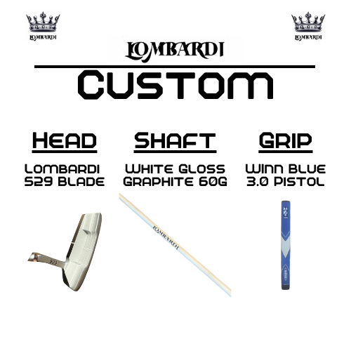 Lombardi Golf Custom 529 Blade Golf Putter