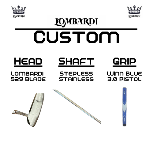 Lombardi Golf Custom 529 Blade Golf Putter