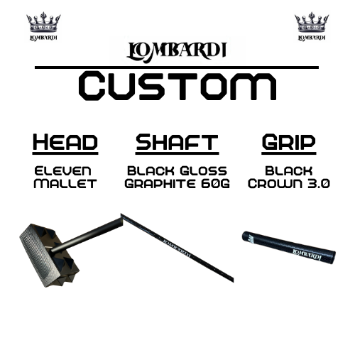 Lombardi Golf Custom Eleven Mallet Golf Putter