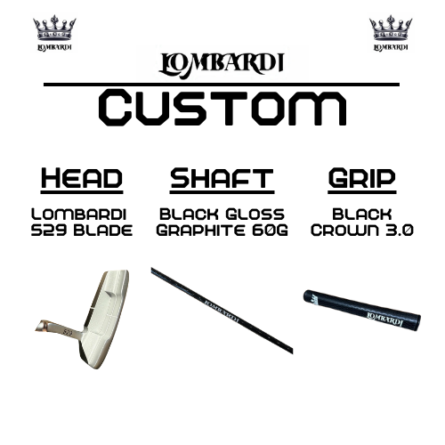 Lombardi Golf Custom 529 Blade Golf Putter