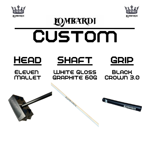 Lombardi Golf Custom Eleven Mallet Golf Putter
