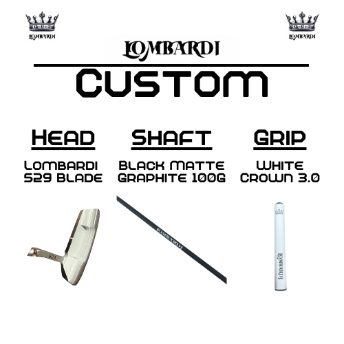 Lombardi Golf Custom 529 Blade Golf Putter