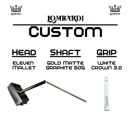 Lombardi Golf Custom Eleven Mallet Golf Putter