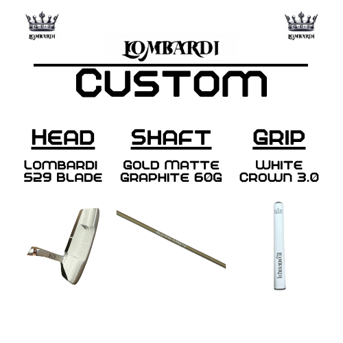 Lombardi Golf Custom 529 Blade Golf Putter