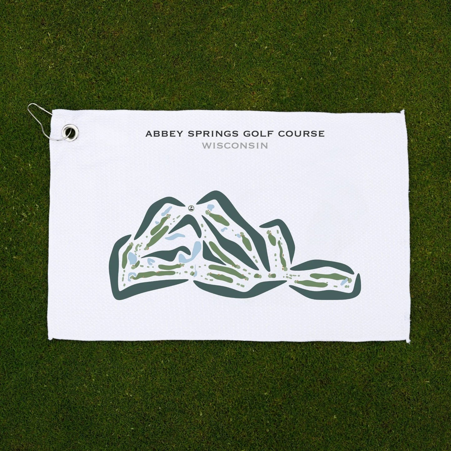 Abbey Springs Golf Course, Wisconsin - Printed Golf Courses