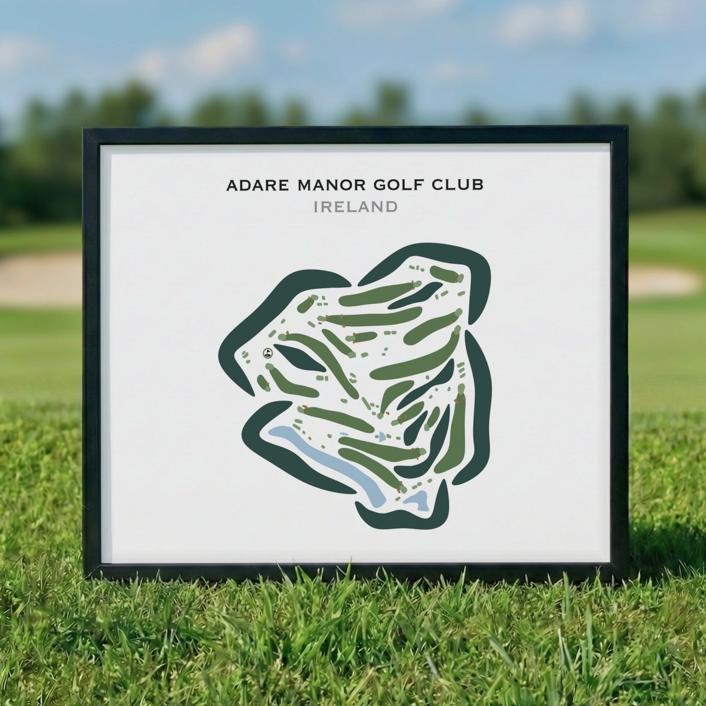 Adare Manor Golf Club, Ireland - Printed Golf Courses