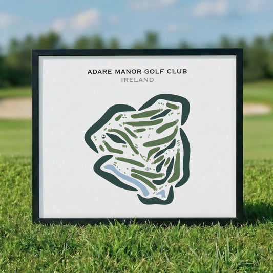 Adare Manor Golf Club, Ireland - Printed Golf Courses