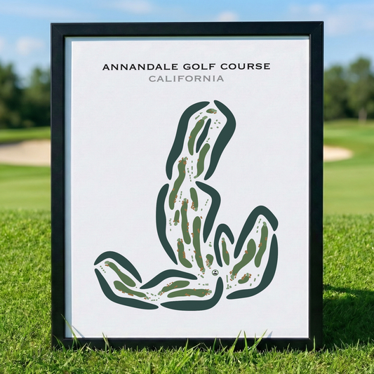 Annandale Golf Club, California - Printed Golf Courses