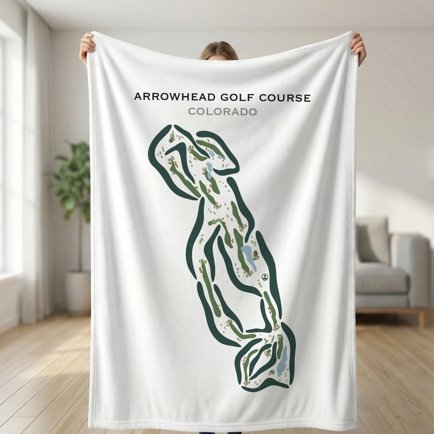 Arrowhead Golf Course, Colorado - Printed Golf Courses