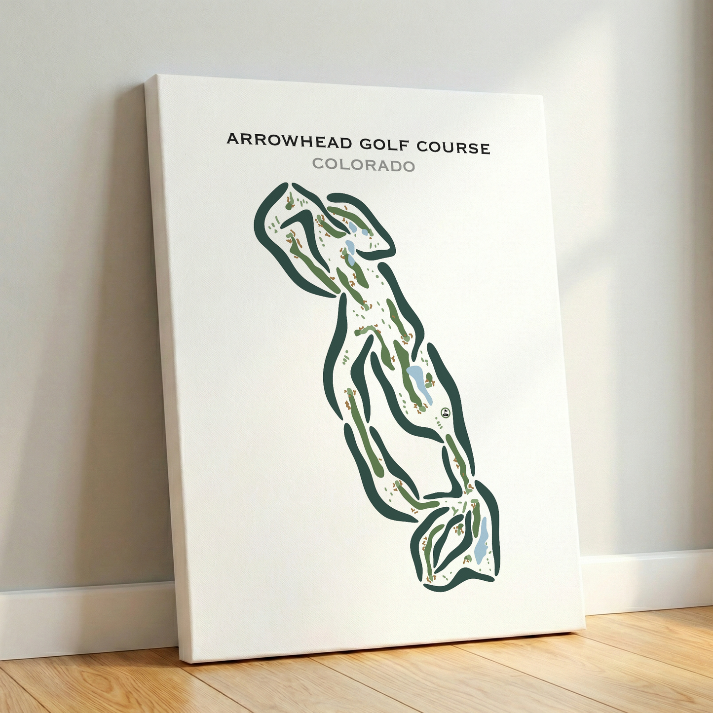 Arrowhead Golf Course, Colorado - Printed Golf Courses