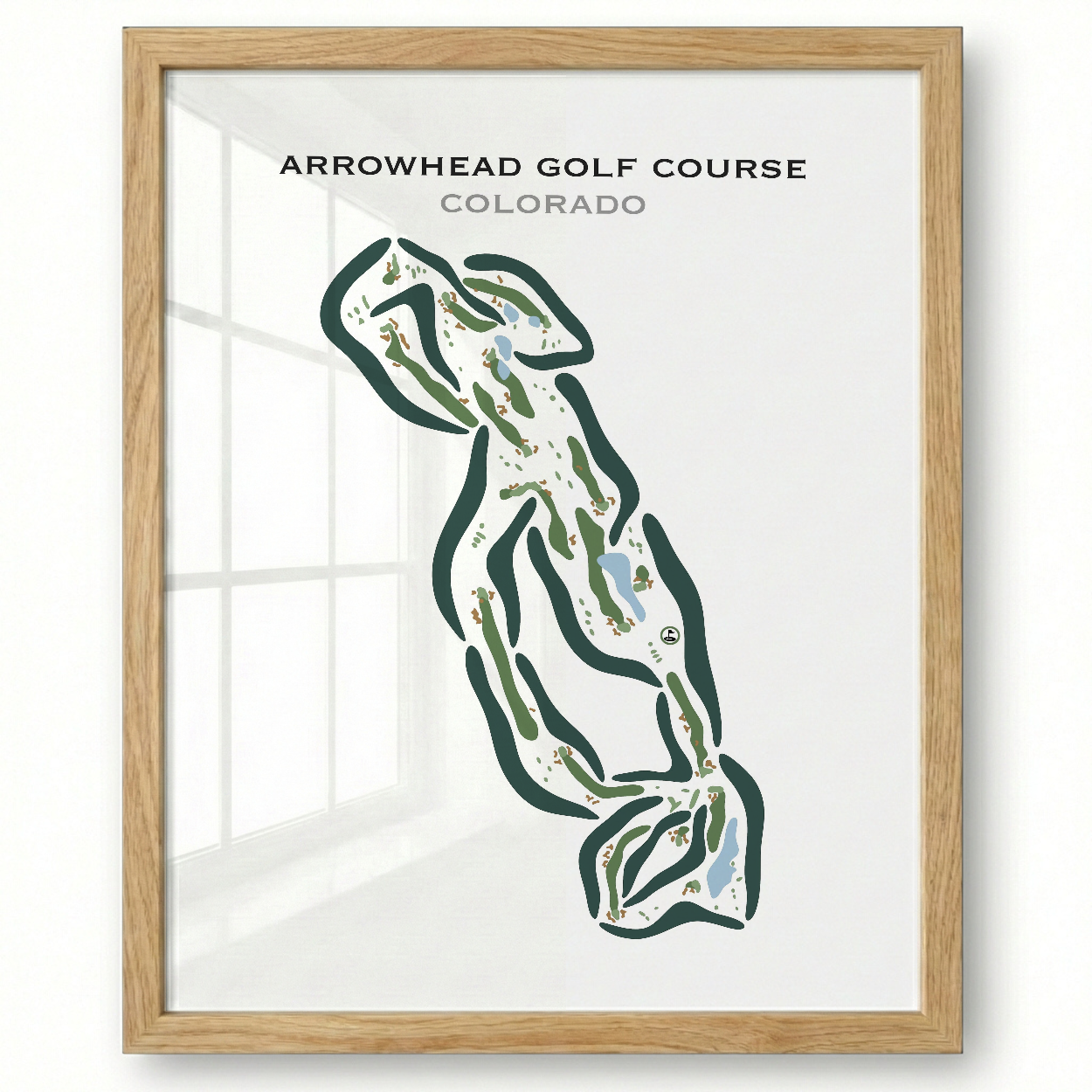 Arrowhead Golf Course, Colorado - Printed Golf Courses