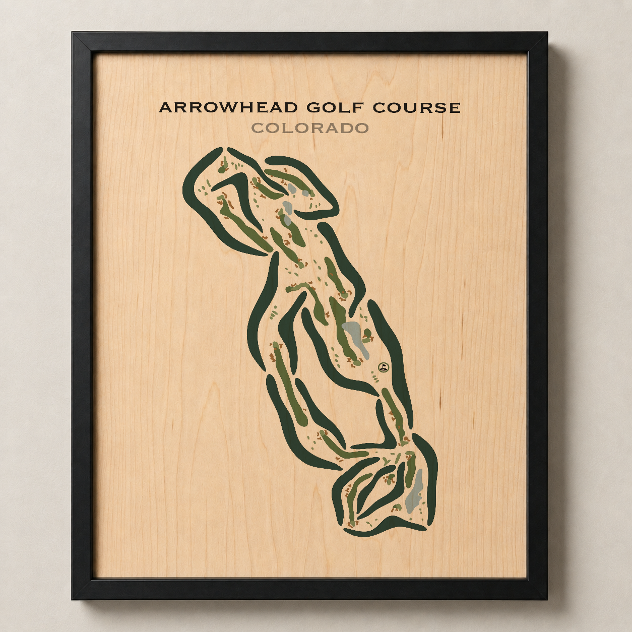 Arrowhead Golf Course, Colorado - Printed Golf Courses
