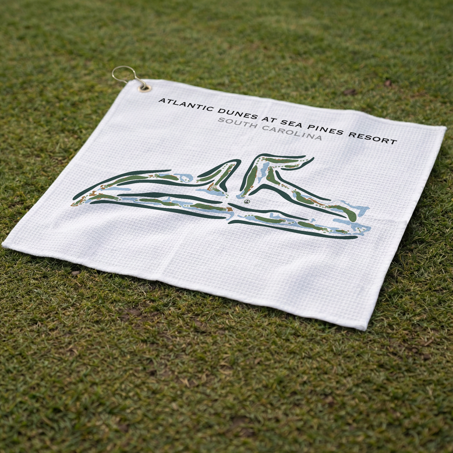 Atlantic Dunes At Sea Pines Resort, South Carolina - Printed Golf Courses
