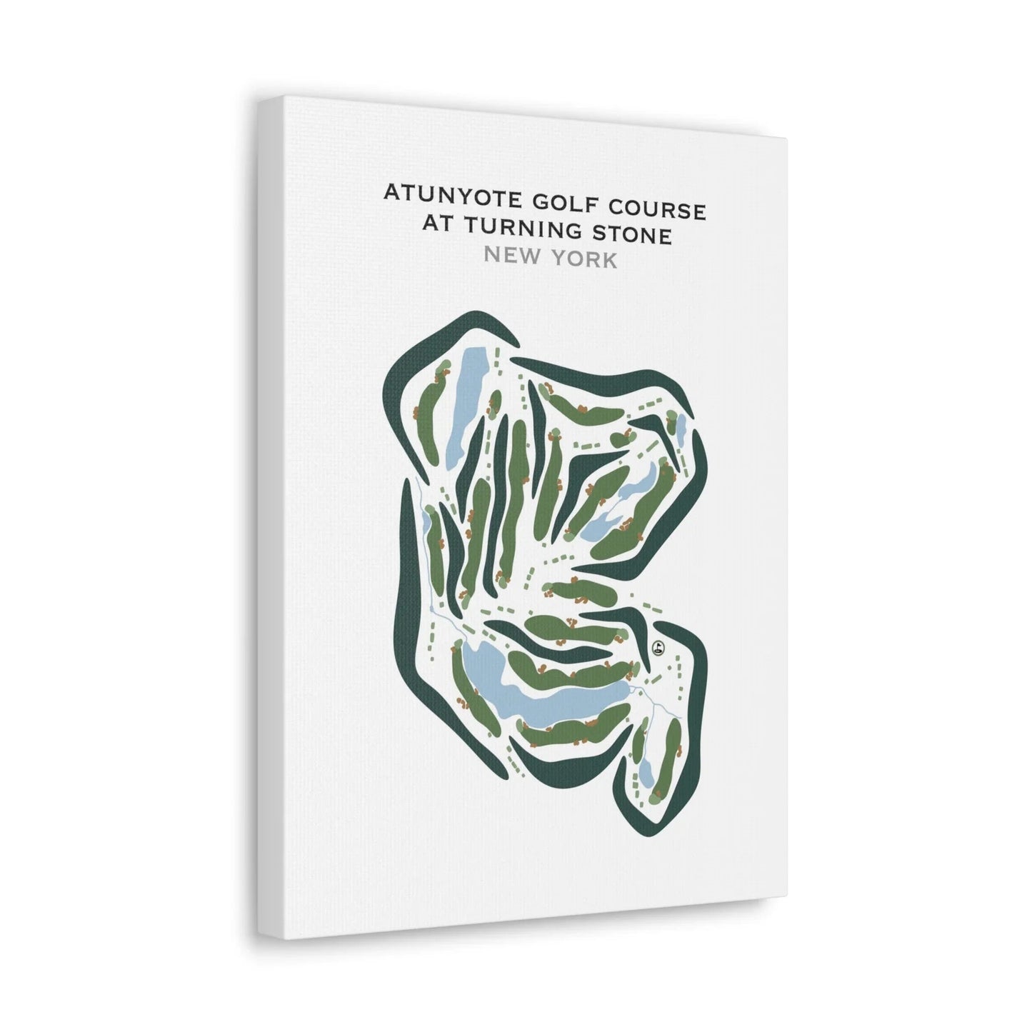 Atunyote Golf Club at Turning Stone Resort Casino, New York - Printed Golf Courses