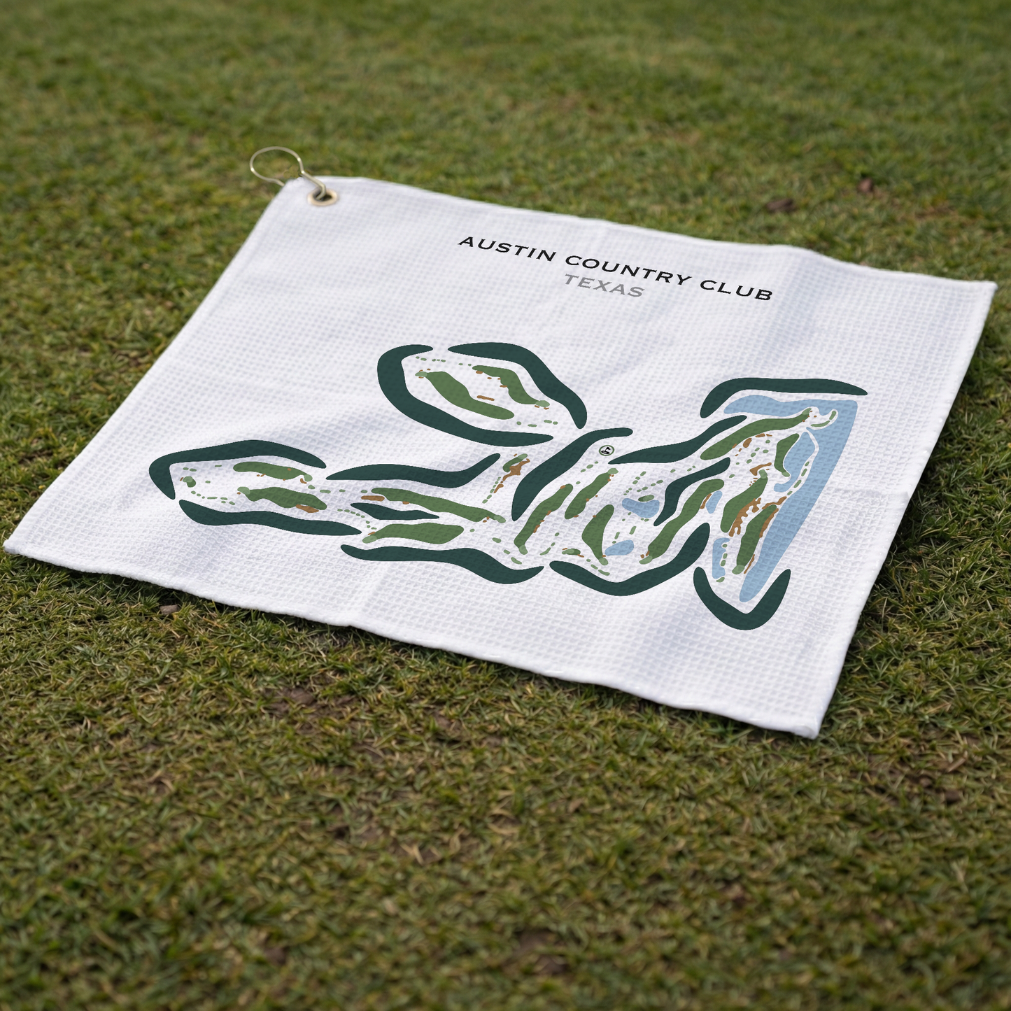 Austin Country Club, Texas - Printed Golf Course