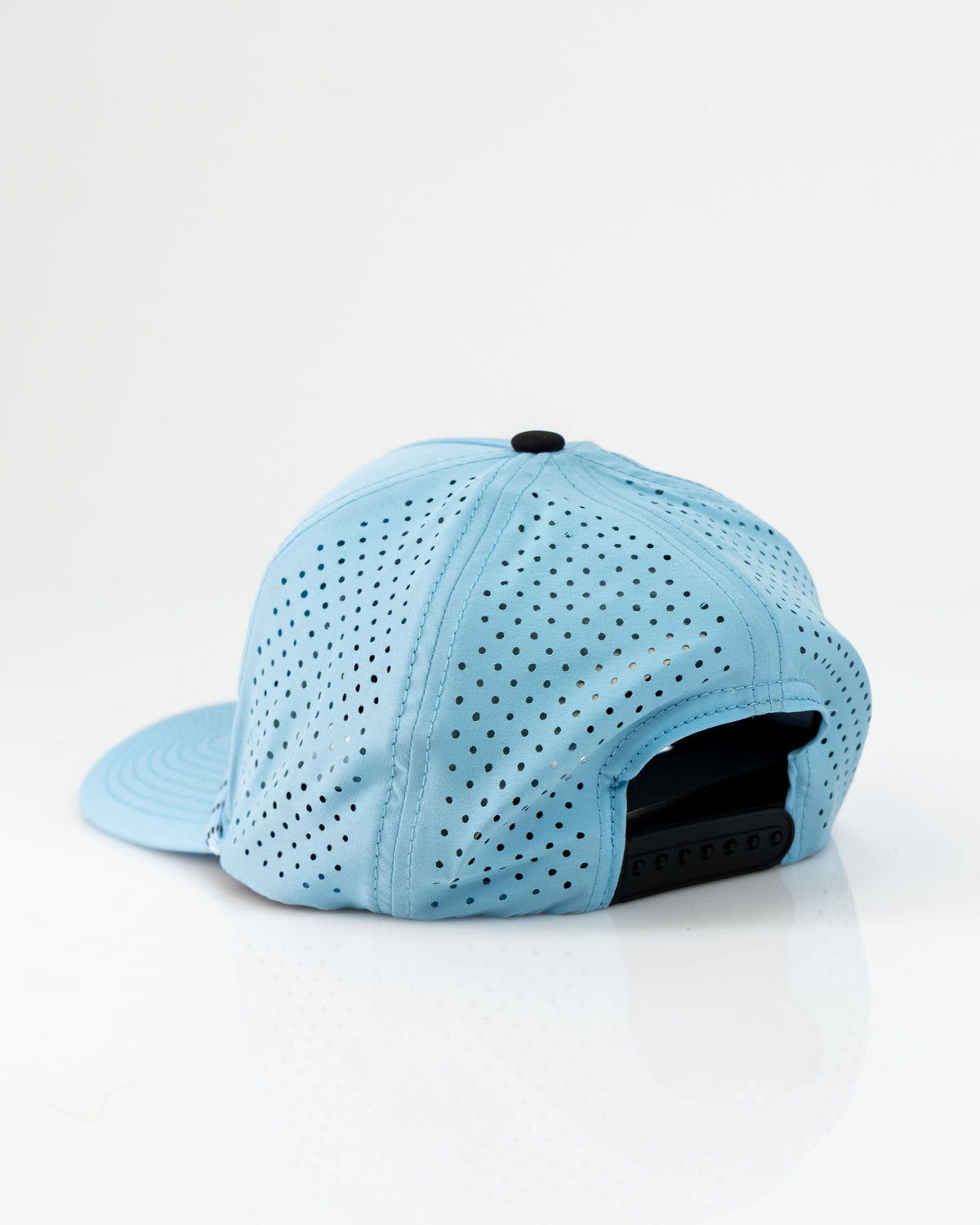 Middle Finger Baby Blue - Perforated Golf Rope Hat