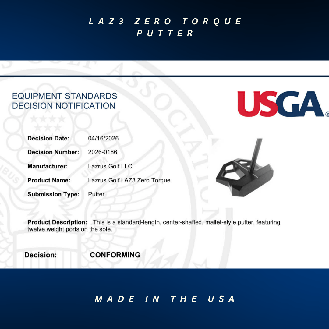 LAZRUS Golf Zero Torque Mallet Putters (Cosmetic Blemishes)
