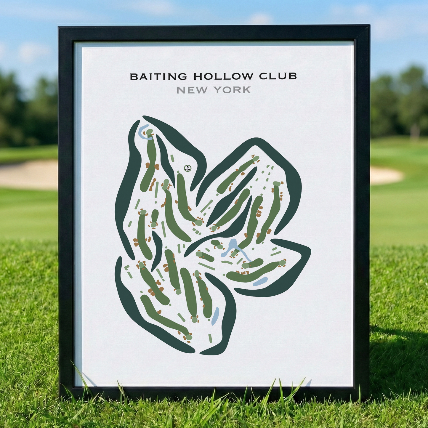 Baiting Hollow Golf Club, New York - Printed Golf Courses