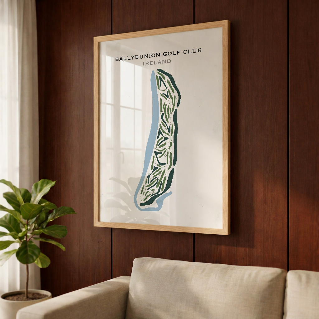 Ballybunion Golf Club, Ireland - Printed Golf Courses