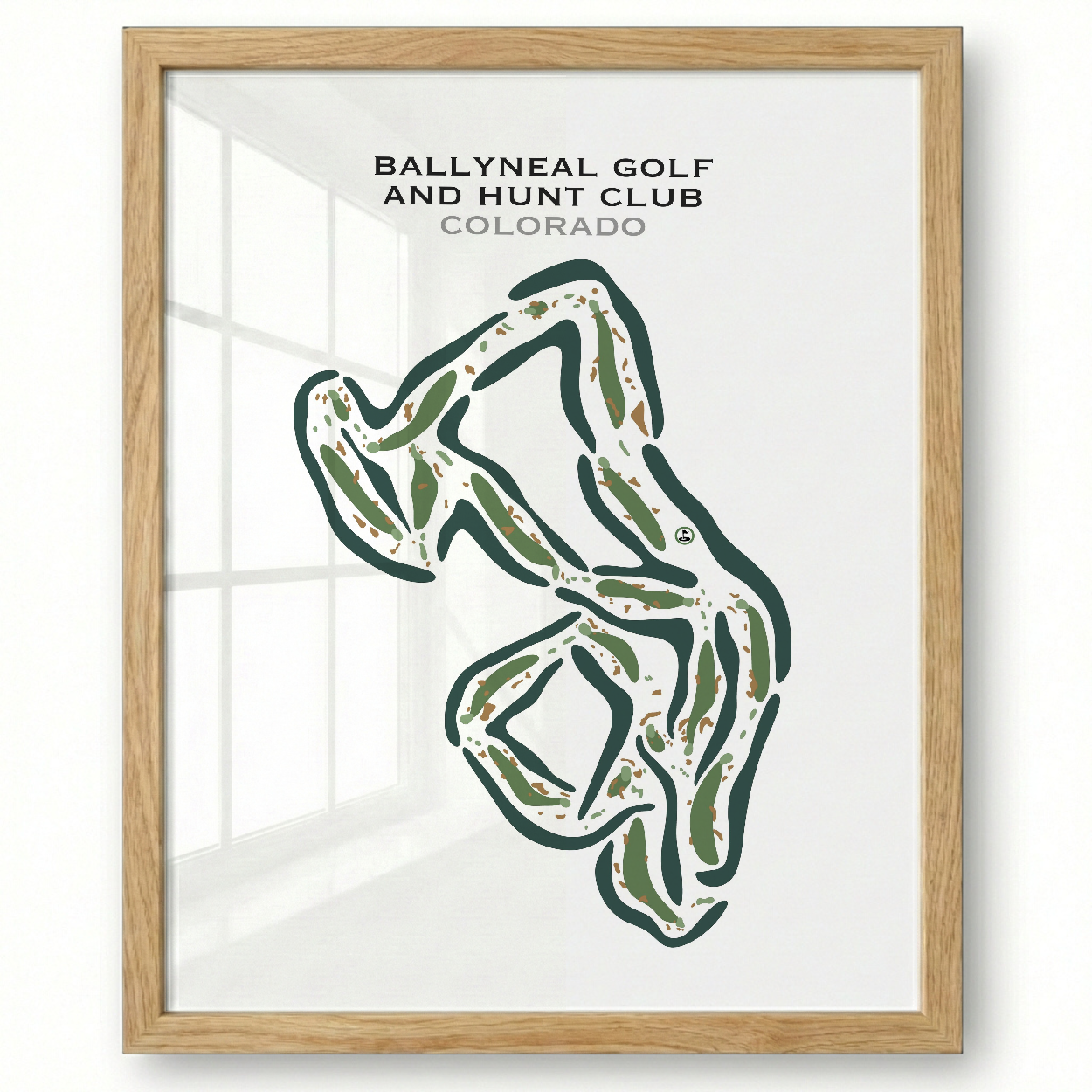 Ballyneal Golf and Hunt Club, Colorado - Printed Golf Courses