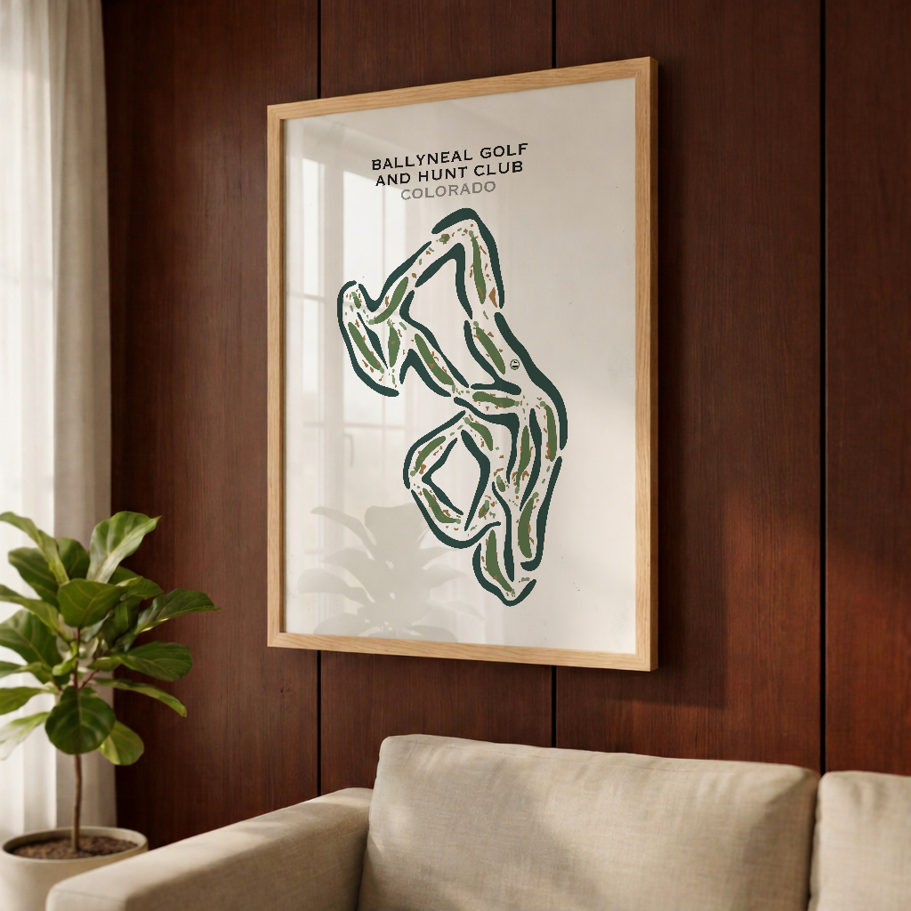 Ballyneal Golf and Hunt Club, Colorado - Printed Golf Courses