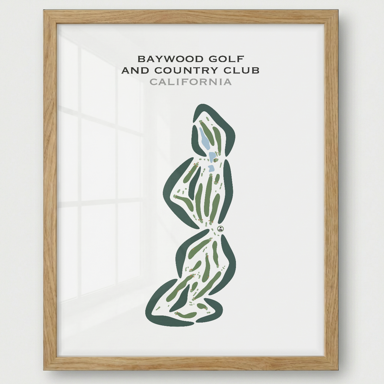 Baywood Golf & Country Club, California - Printed Golf Courses