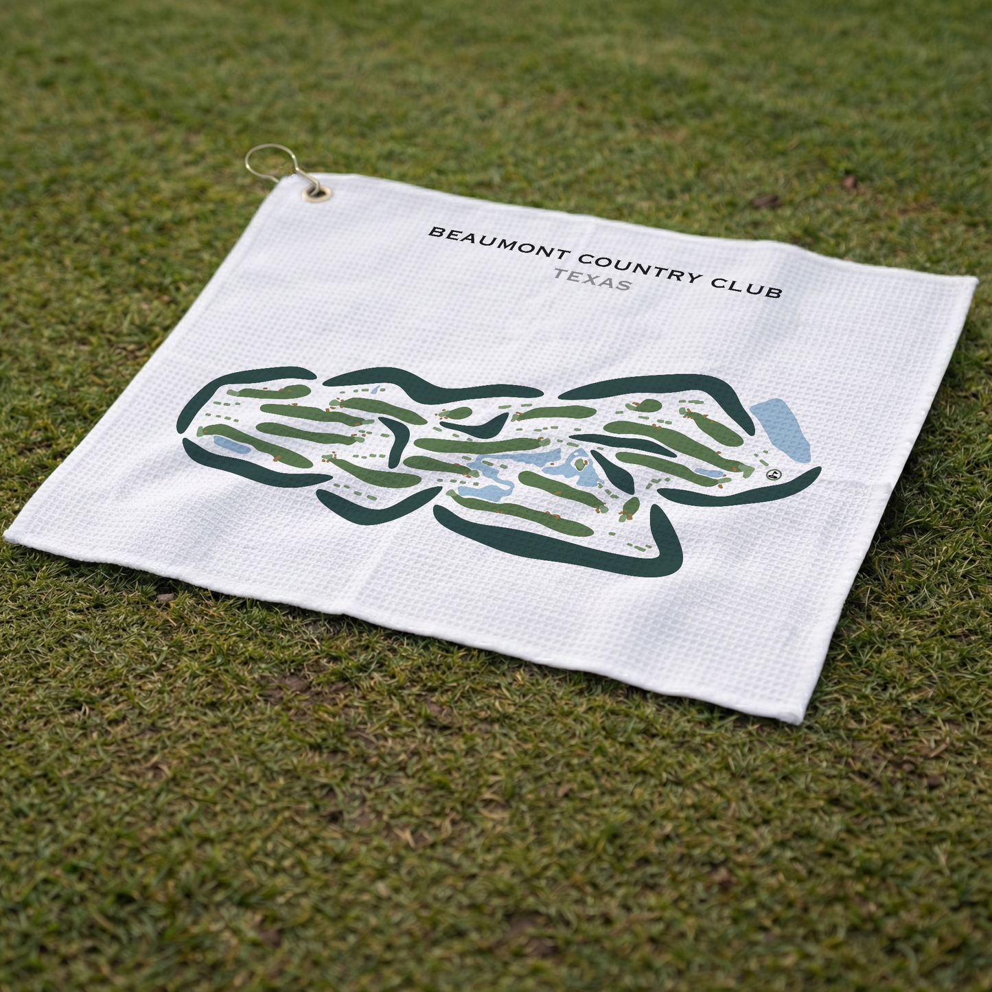 Beaumont Country Club, Texas - Printed Golf Courses