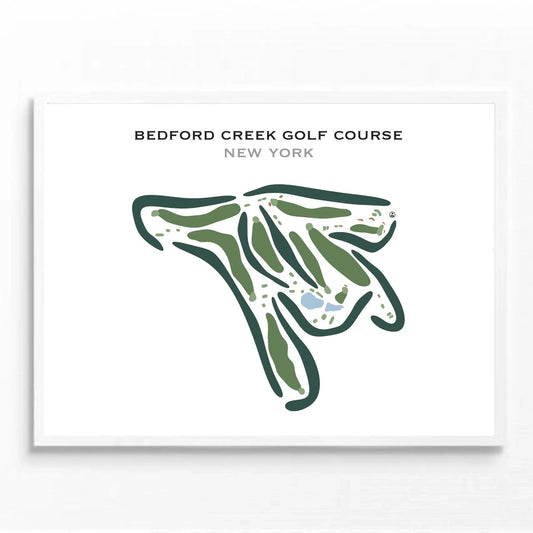 Bedford Creek Golf Course, New York - Printed Golf Courses