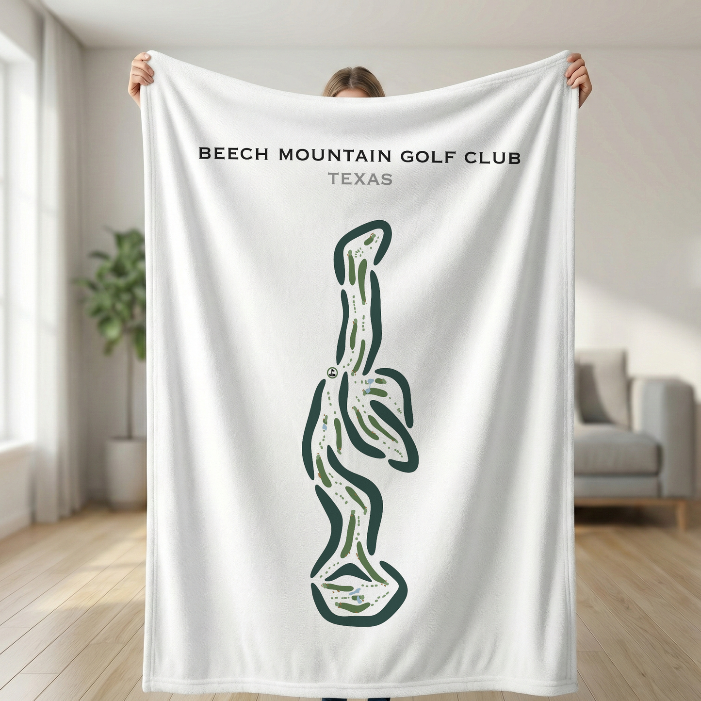 Beech Mountain Golf Club, North Carolina - Printed Golf Courses