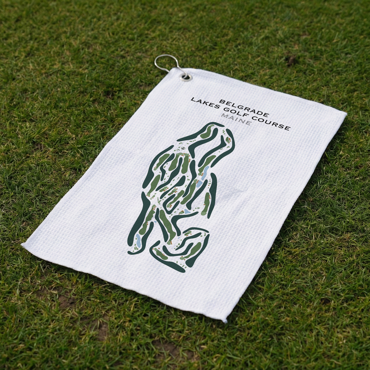 Belgrade Lakes Golf Course, Maine - Printed Golf Course