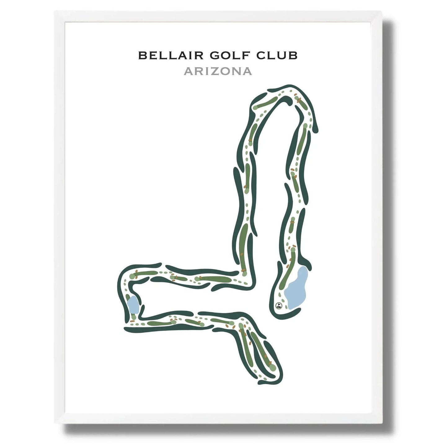 Bellair Golf Club, Arizona - Printed Golf Courses