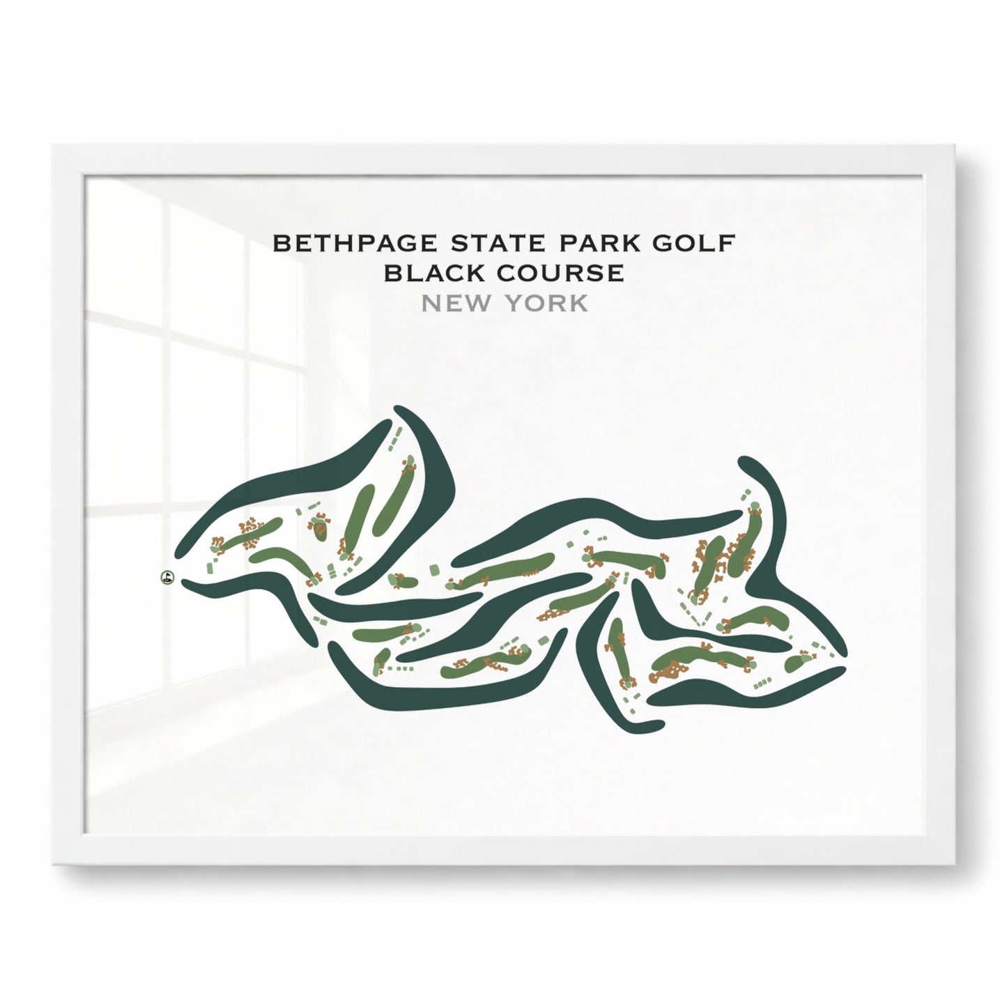 Bethpage State Park Golf, Black Course, New York - Printed Golf Courses