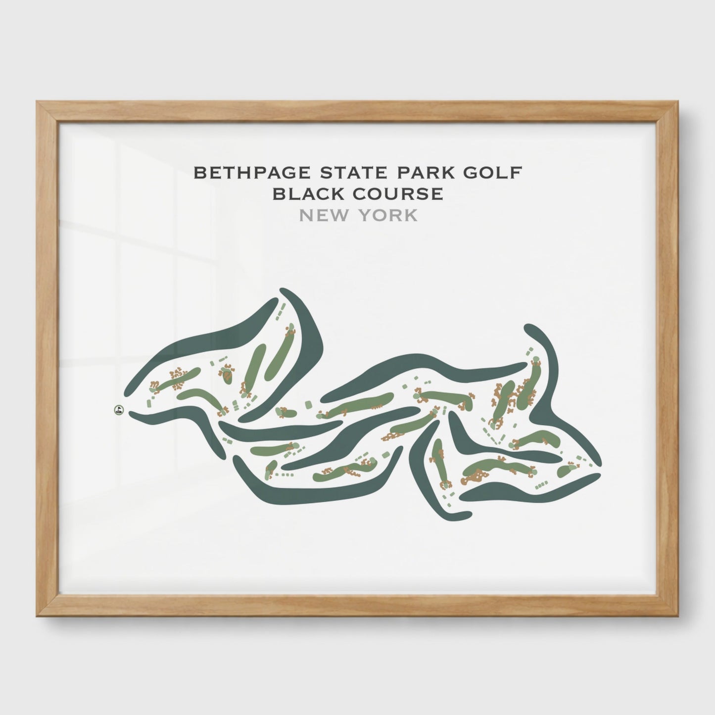 Bethpage State Park Golf, Black Course, New York - Printed Golf Courses