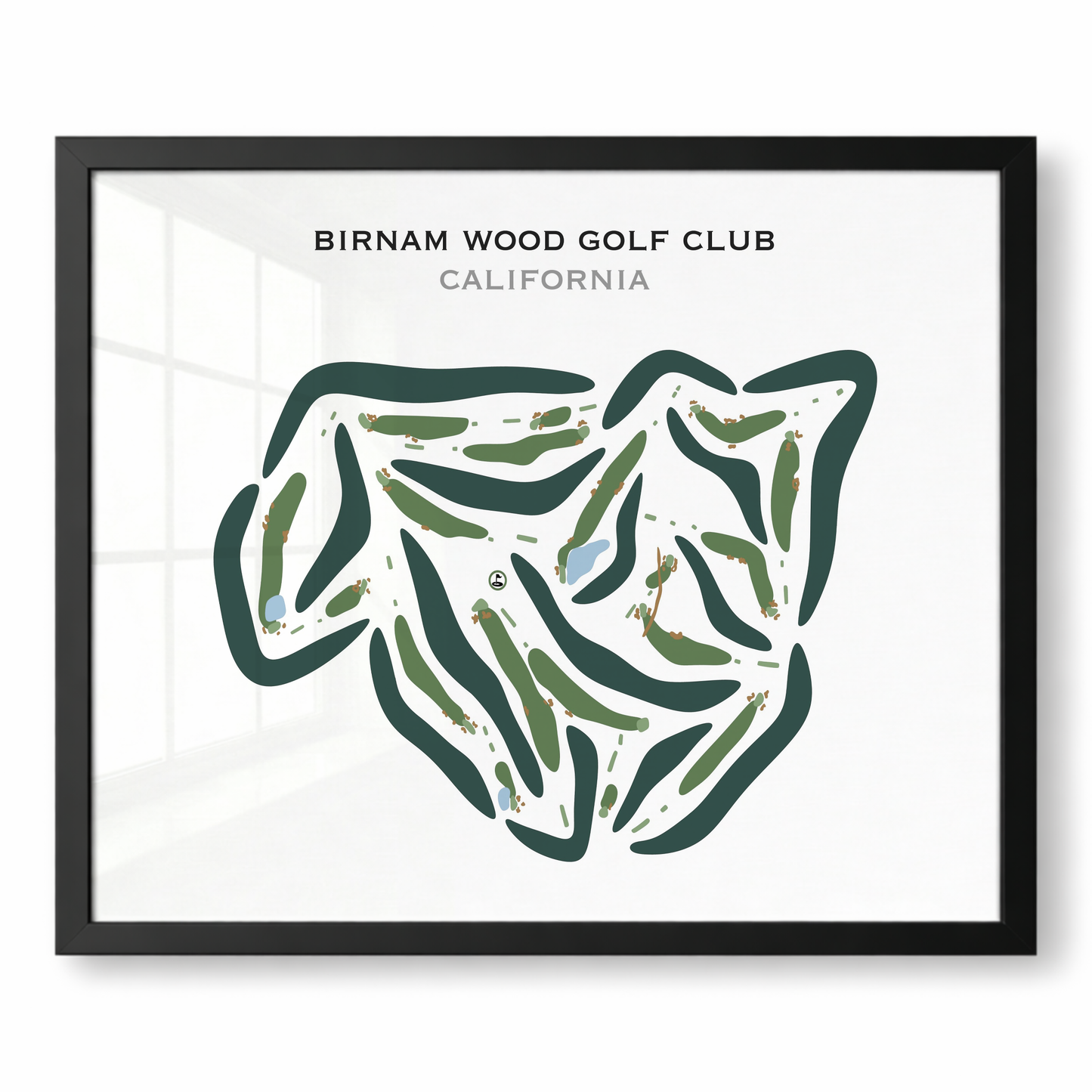 Birnam Wood Golf Club, California - Printed Golf Courses