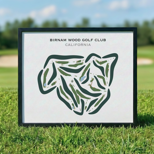 Birnam Wood Golf Club, California - Printed Golf Courses