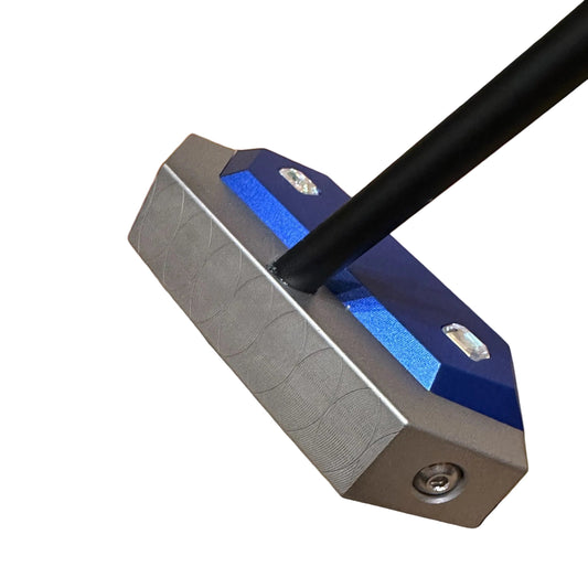 Lombardi Golf Custom Blue Sapphire Mallet Golf Putter