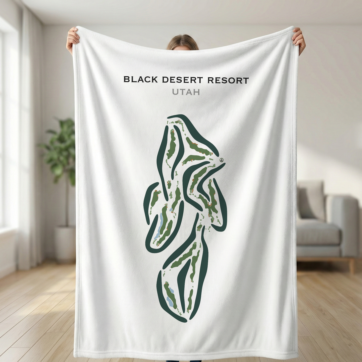 Black Desert Resort, Utah - Printed Golf Course