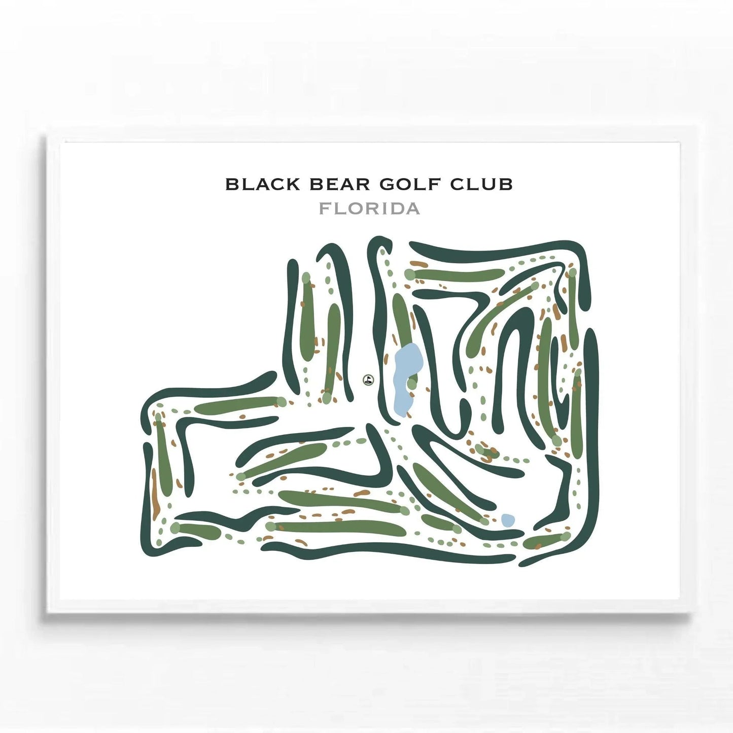 Black Bear Golf Club, Florida - Printed Golf Courses