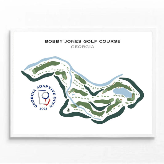 Bobby Jones Golf Course, Georgia - Printed Golf Courses