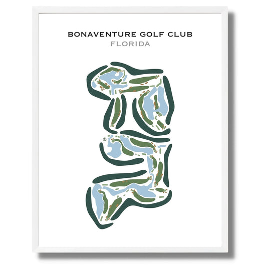 Bonaventure Golf Club, Florida - Printed Golf Courses
