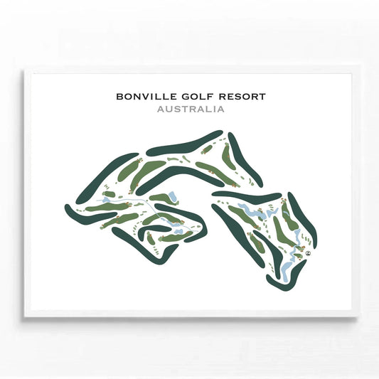 Bonville Golf Resort, Australia - Printed Golf Courses