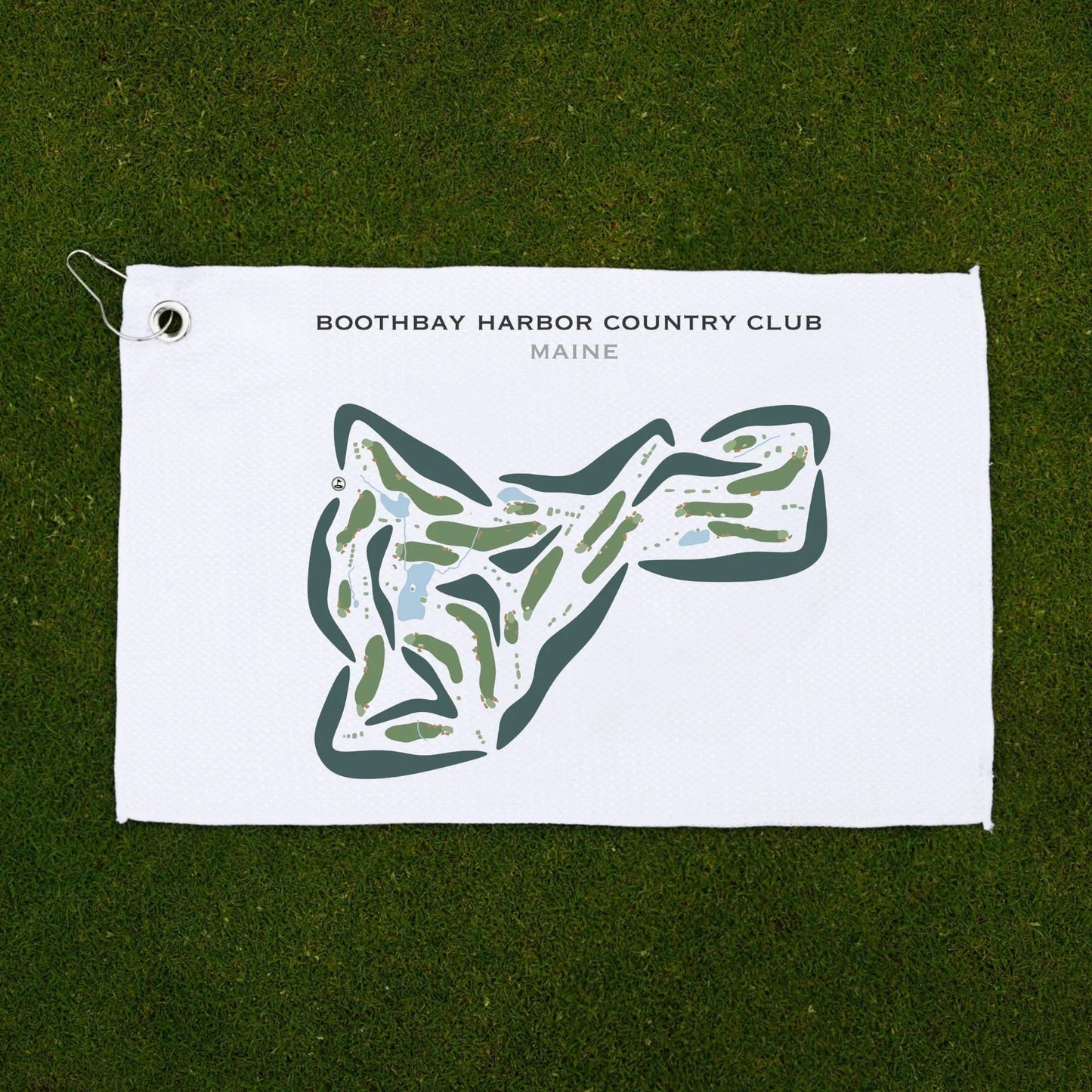 Boothbay Harbor Country Club, Maine - Printed Golf Courses