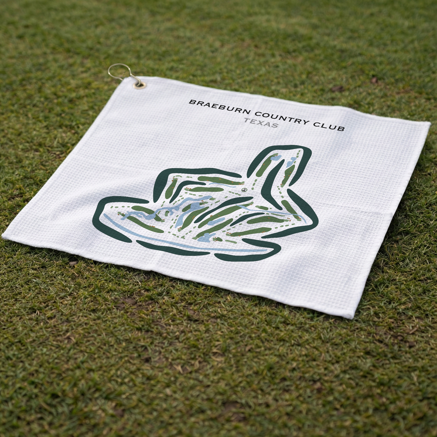 BraeBurn Country Club, Texas - Printed Golf Courses
