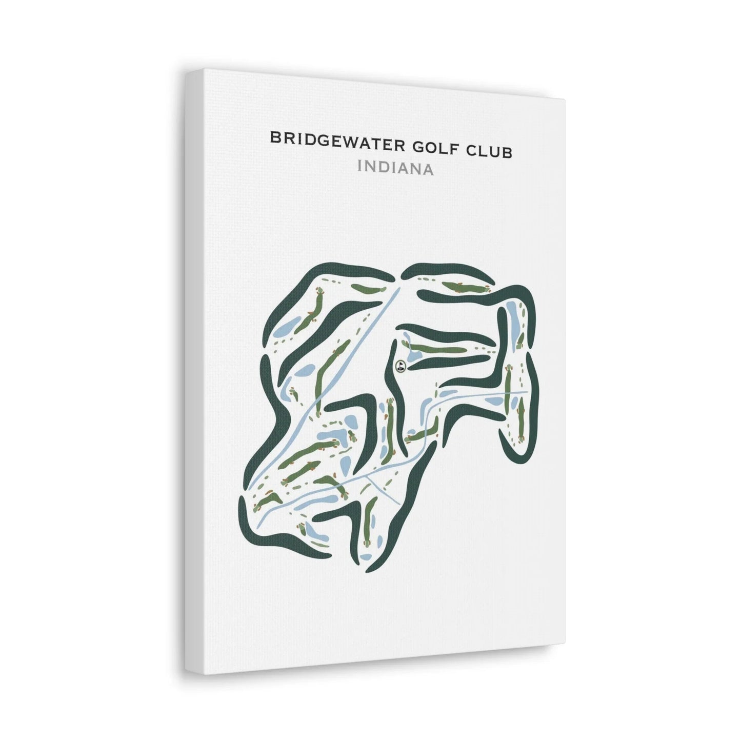 Bridgewater Club, Indiana - Printed Golf Courses