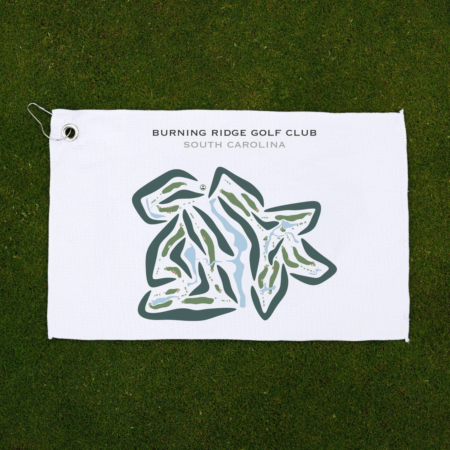 Burning Ridge Golf Club, South Carolina - Printed Golf Courses