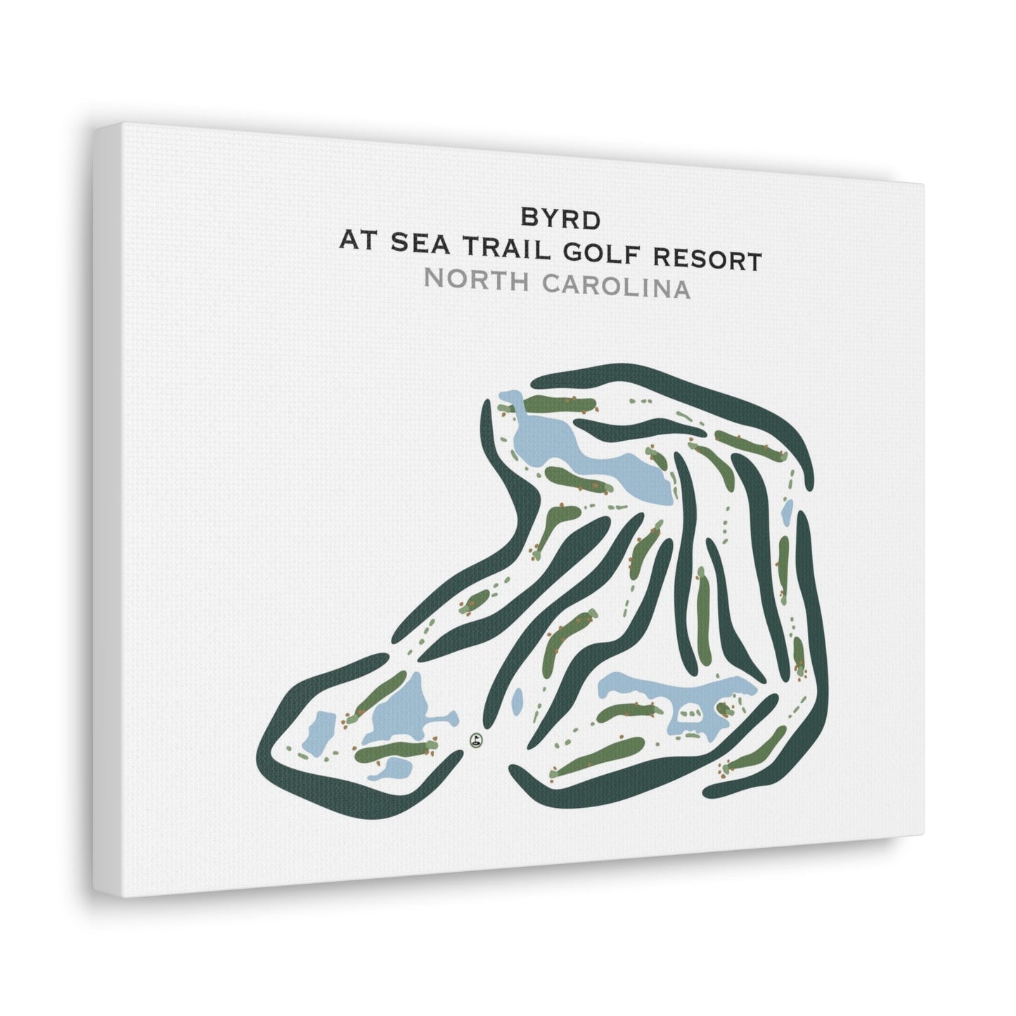 Byrd at Sea Trail Golf Resort and Convention Center, North Carolina - Printed Golf Courses